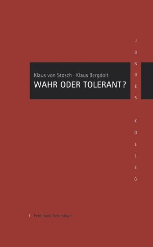 Cover Wahr oder Tolerant?