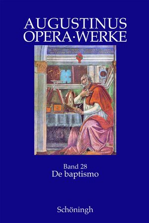 Cover De baptismo /Ãber die Taufe