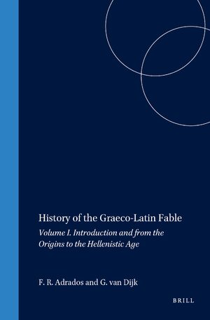 Cover History of the Graeco-Latin Fable