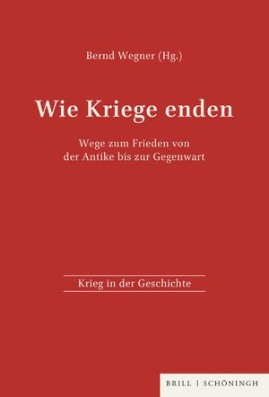 Cover Wie Kriege enden