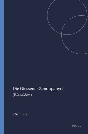 Cover Die Giessener Zenonpapyri