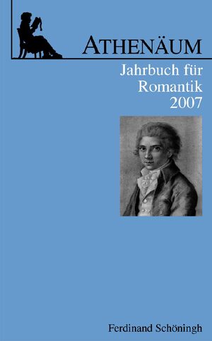 Cover AthenÃ¤um Jahrbuch fÃ¼r Romantik