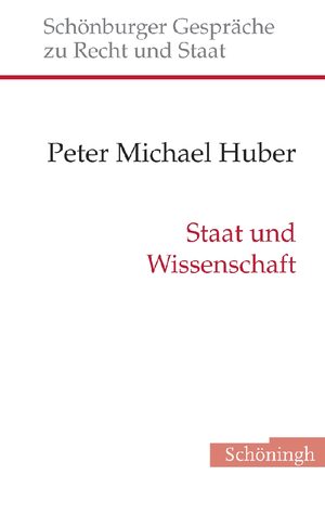 Cover Staat und Wissenschaft