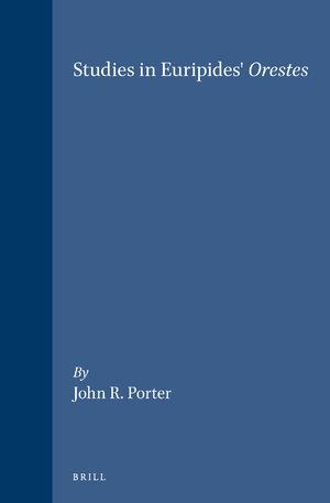Cover Studies in Euripides' Orestes