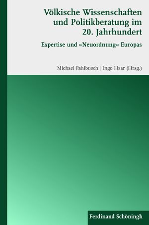 Cover VÃ¶lkische Wissenschaften im 20. Jahrhundert