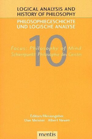 Cover Focus: Philosophy of Mind/Schwerpunkt: Philosophie des Geistes