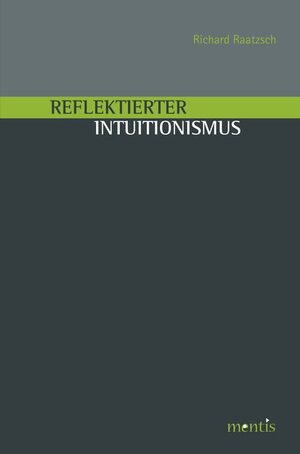 Cover Reflektierter Intuitionismus