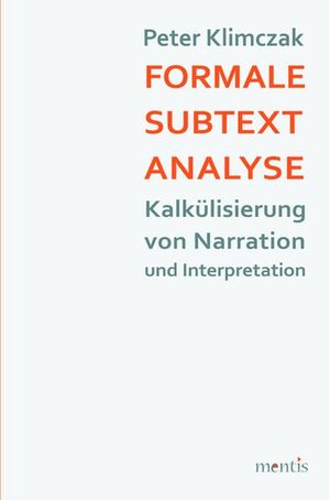 Cover Formale Subtextanalyse
