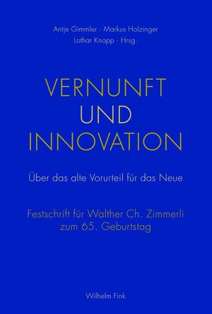 Cover Vernunft und Innovation