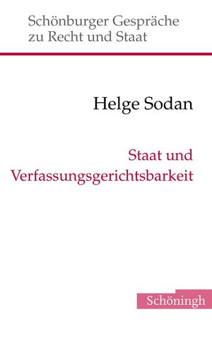 Cover Staat und Verfassungsgerichtsbarkeit