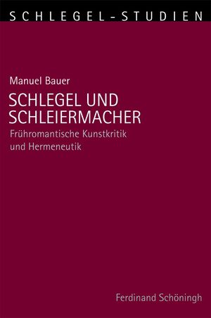 Cover Schlegel und Schleiermacher