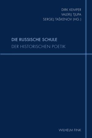 Cover Die russische Schule der Historischen Poetik