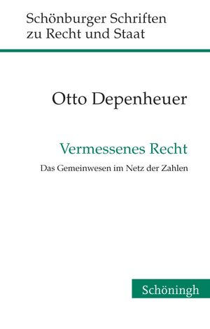 Cover Vermessenes Recht