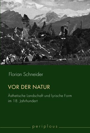 Cover Vor der Natur