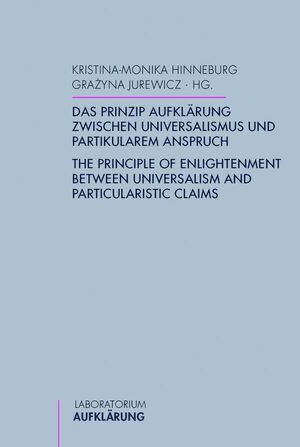 Cover Das Prinzip AufklÃ¤rung zwischen Universalismus und partikularem Anspruch
