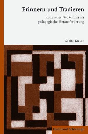 Cover Erinnern und Tradieren