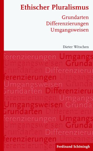 Cover Ethischer Pluralismus