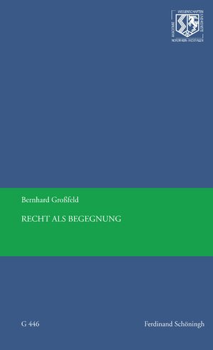 Cover Recht als Begegnung