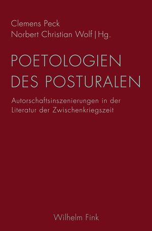 Cover Poetologien des Posturalen