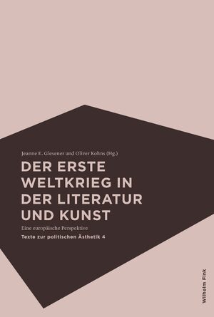 Cover Der Erste Weltkrieg in der Literatur und Kunst
