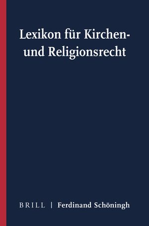 Cover Lexikon fÃ¼r Kirchen- und Religionsrecht