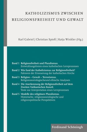Cover Katholizismus zwischen Religionsfreiheit und Gewalt