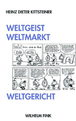 Cover Weltgeist, Weltmarkt, Weltgericht