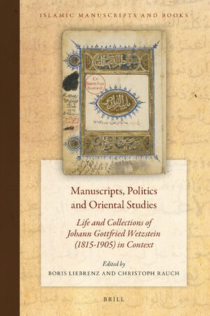 Cover Manuscripts, Politics and Oriental Studies