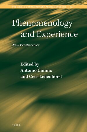 Cover Phenomenology and Experience