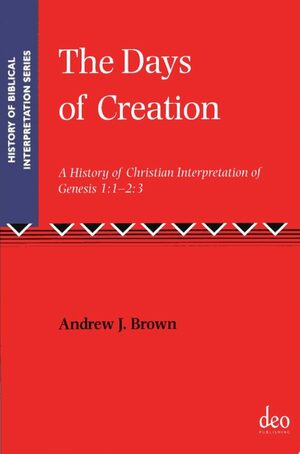 Cover The Days of Creation