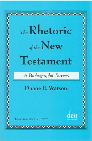 Cover The Rhetoric of the New Testament