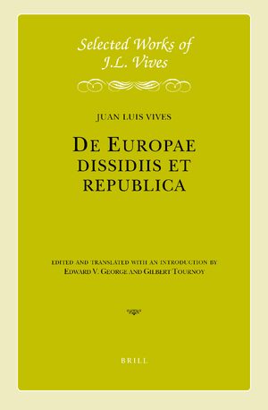 Cover De Europae dissidiis et republica  