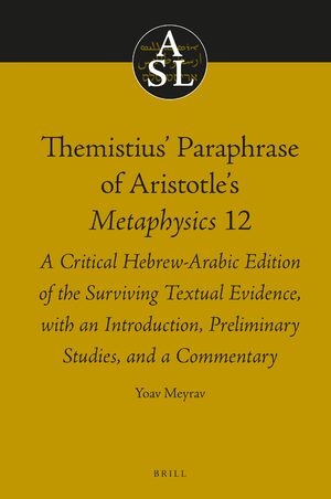 Cover Themistius’ Paraphrase of Aristotle’s Metaphysics 12