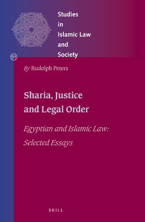 Cover ShariÊ¿a, Justice and Legal Order