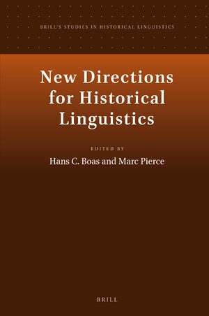 Cover New Directions for Historical Linguistics
