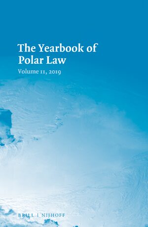 Cover The Yearbook of Polar Law Volume 11, 2019
