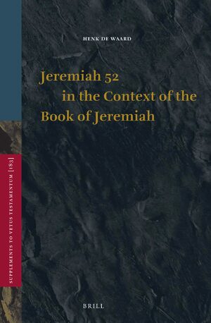 Cover Jeremiah 52 in the Context of the Book of Jeremiah