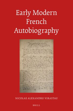 Cover Early Modern French Autobiography