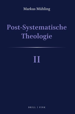 Cover Post-Systematische Theologie II