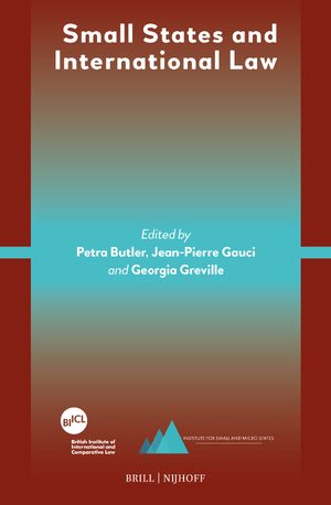 Cover Small States and International Law