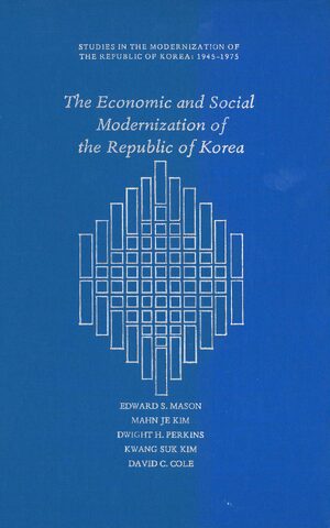 Cover The Economic and Social Modernization of the Republic of Korea