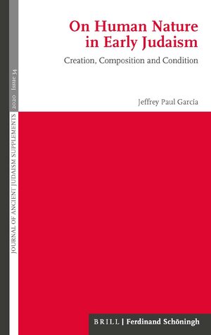Cover On Human Nature in Early Judaism