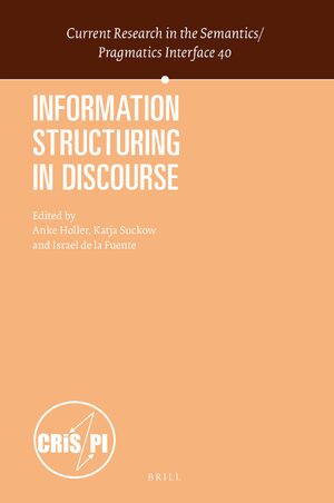 Cover Information Structuring in Discourse