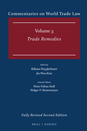 Cover Commentaries on World Trade Law: Volume 3