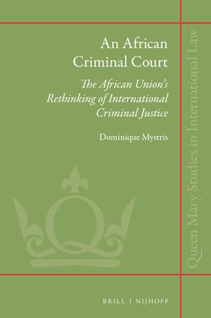 Cover An African Criminal Court