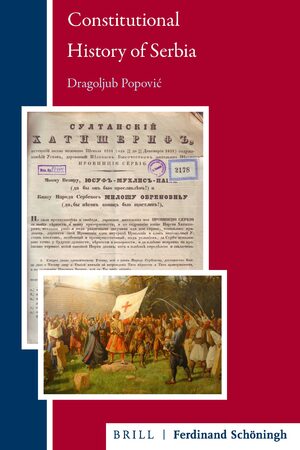 Cover Constitutional History of Serbia