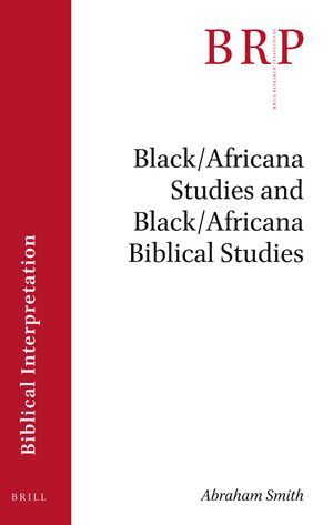 Cover Black/Africana Studies and Black/Africana Biblical Studies