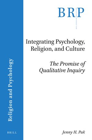 Cover Integrating Psychology, Religion, and Culture