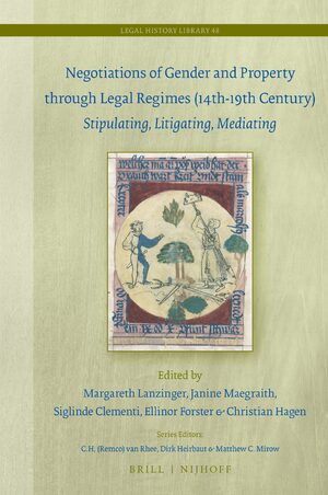 Cover Negotiations of Gender and Property through Legal Regimes (14th-19th Century)