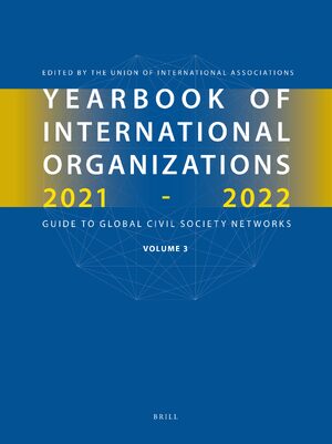 Cover Yearbook of International Organizations 2021-2022, Volume 3